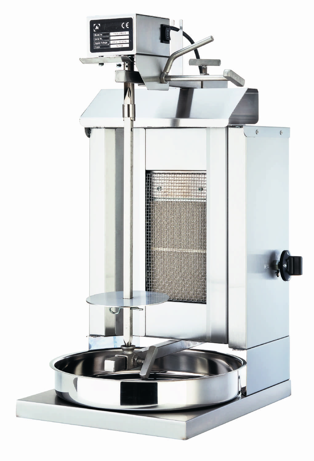 KLG225 Gas Doner Kebab Grıll Top Motor