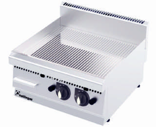 GG1260GC 600 Serie Chrome Covered T Model Gas Plate Grill