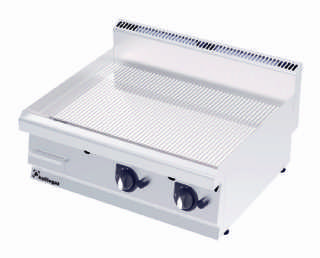 GG1270GC 700 Serie T Model Chrome Covered Gas Plate Grill