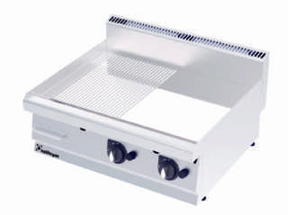 GS9070GC 700 Serie T Model Chrome Covered Gas Plate Grill